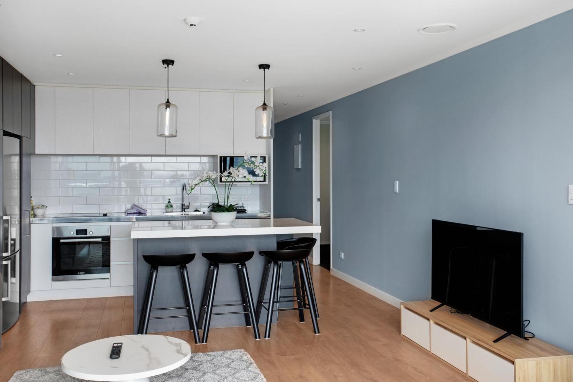 Skyline Serenade Apt With Skycity View And Parking Auckland Bagian luar foto