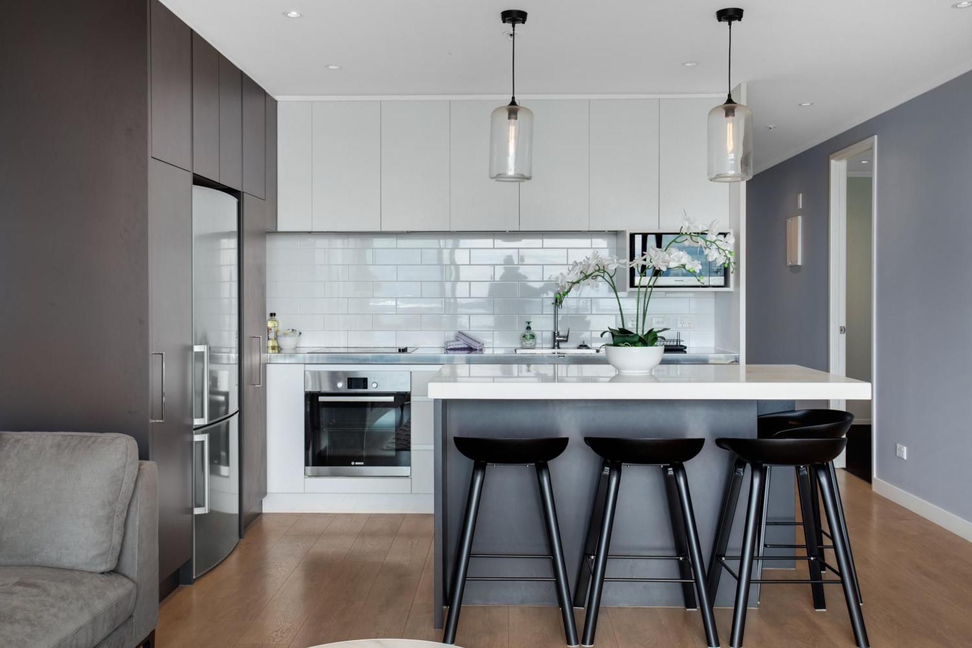 Skyline Serenade Apt With Skycity View And Parking Auckland Bagian luar foto