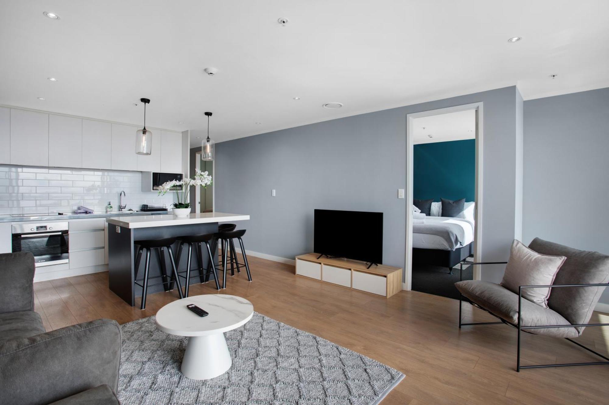 Skyline Serenade Apt With Skycity View And Parking Auckland Bagian luar foto